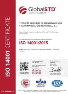 certificado iso14001